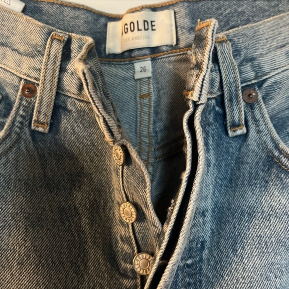 Agolde Riley High Rise Straight Crop in Curio - Picture 7 of 7